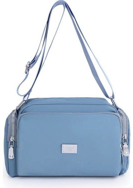 Siyah Stil Kadınlar Için Crossbody Çanta Su Geçirmez Omuz Çantası Messenger Çanta Rahat Naylon Çanta (Yurt Dışından) modelleri