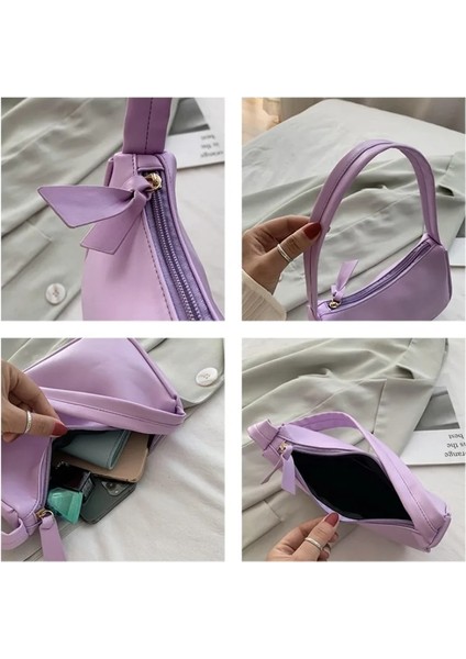 Mor Tarzı Yeni Trendy Vintage Kadın Çanta Kadın Küçük Subaxillary Çanta Rahat Retro Şekillendirici Çanta Tote Çanta Kadınlar Için (Yurt Dışından) indirimleri