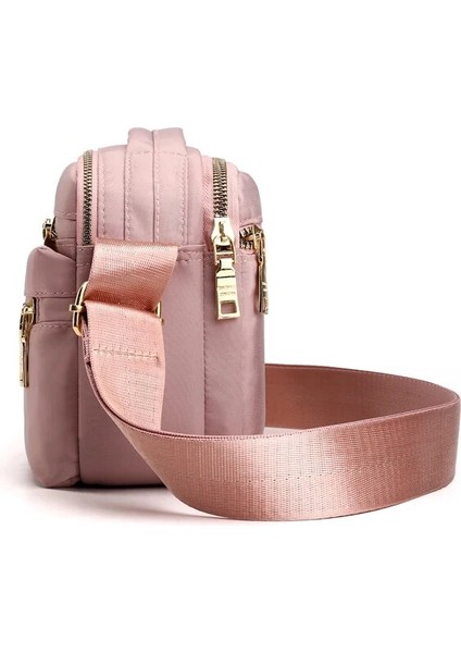 Gri Tarzı Su Geçirmez Omuz Çantası Kadın Rahat Crossbody Çanta Çok Fonksiyonlu Çanta Messenger Çanta (Yurt Dışından) indirimleri