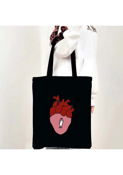 B162 Tarzı 35X40CM Komik Anatomi Tıp Sağlık Kalp Beyin Doktor Hemşire Tıbbi Stetoskop Erkek Kadın Omuz Kanvas Tote Çanta Alışveriş Çantaları (Yurt Dışından) indirimleri