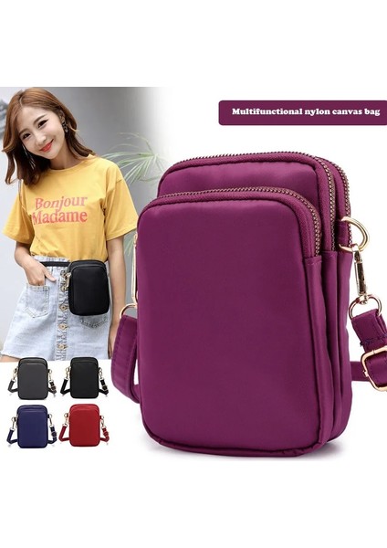 Siyah Stil Kore Versiyonu Su Geçirmez Çanta Kadın Omuz Çantası Ünlü Tasarımcı Küçük Crossbody Çanta Bayan Çanta Cep El Çantaları Kadın (Yurt Dışından) modelleri