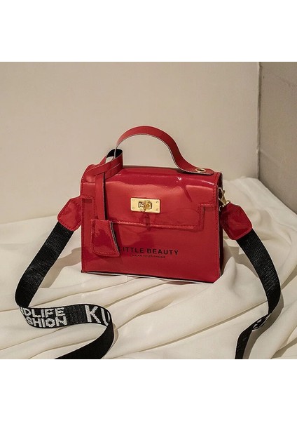 Kremsi-Beyaz Tarzı 17CMX6CMX13CM Moda Kadın Postacı Çantası Pu Deri Kadın Crossbody Omuz El Çantaları Kadınlar Için Yüksek Li Kozmetik Çantası Bayan Çanta (Yurt Dışından) fiyatları
