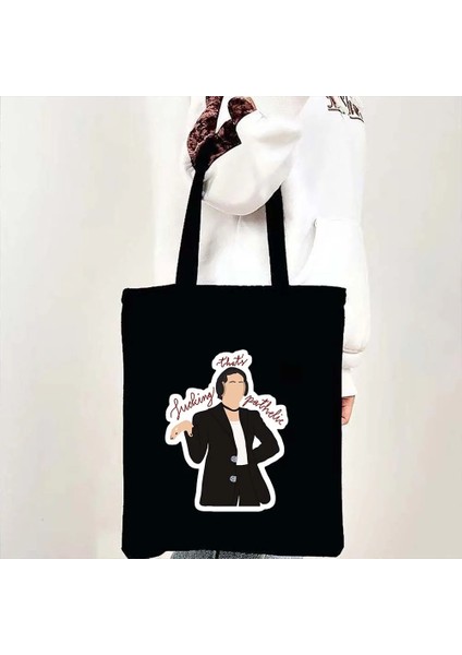 No.35 Tarzı 35X40CM Serin Maneskin Damiano David Ağız Erkek Kadın Okul Messenger Alışveriş Çantası Büyük Kapasiteli Rahat Kanvas Eko Omuz Çanta (Yurt Dışından) modelleri