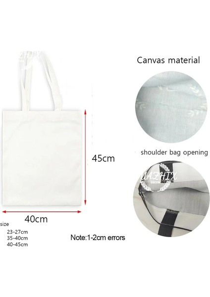 No.11 Tarzı 23-27CM Siyah Kedi Baskı Hayvan Sanat Resim Alışveriş El Çantası Kadın Omuz Çantası Eko Büyük Grafik Tote Alışveriş Çantası Butik Için (Yurt Dışından) fırsatları