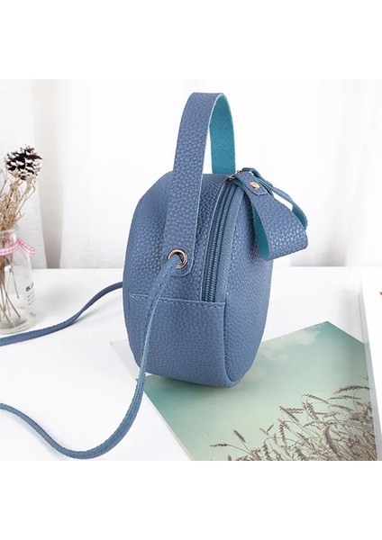 Pembe Tarzı Moda Kadın Omuz Çanta Küçük Yuvarlak Daire Çanta Kız Sevimli Askılı Çanta Güzellik El Çantaları Bolsos Ana Kesesi (Yurt Dışından) modelleri