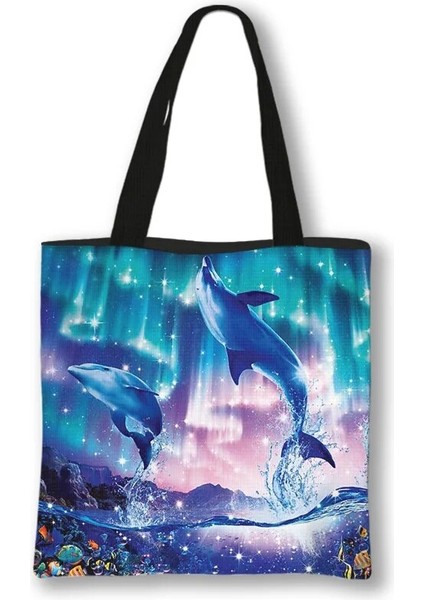 BDSTDHAITUNS18 Tarzı 39CMX39CM Dolrint Bayan Çanta Kız Kanvas Tote Çanta Alışveriş Seyahat Kadın Eko Yeniden Kullanılabilir Omuz Alışveriş Çantaları Yüksek Kapasiteli (Yurt Dışından)