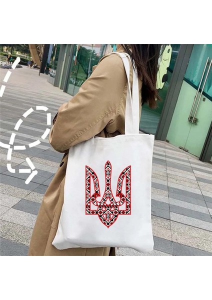 No.74 Tarzı 35X40CM Ukrayna Arması Amblem Ülke Bayrağı Ayçiçeği Çiçek Ukrayna Trysub Omuz Alışveriş Harajuku Bez Çantalar Shopper Çantalar (Yurt Dışından) indirimleri