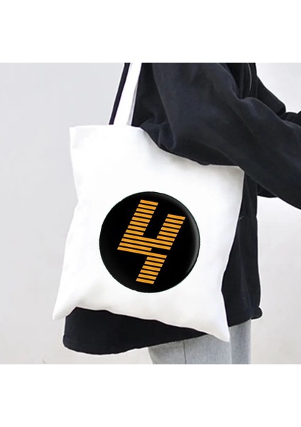 W123 Tarzı 35X40CM Serin F1 Formula 1 Lando Norris Bottas Araba Yarışı Erkek Kadın Kanvas Omuz Pamuk Tote Çanta Harajuku Eko Shopper Alışveriş Çantası (Yurt Dışından)