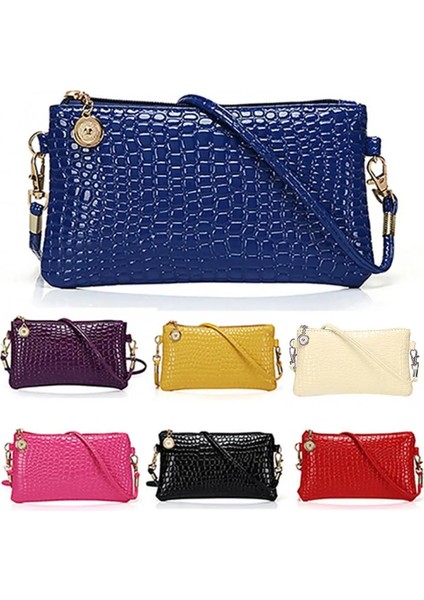 Siyah Stil Kadın Moda Omuzdan Askili Çanta Bozuk Para Cüzdanı Tote Messenger Suni Deri Fermuarlı Çanta Çanta Kızlar Kart Cüzdan (Yurt Dışından) fiyatları