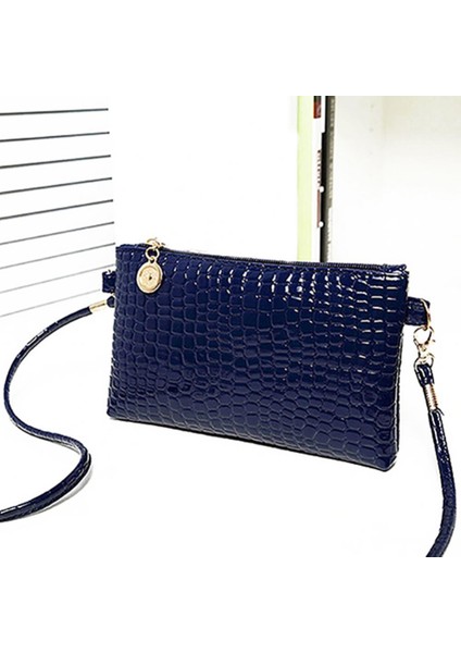 Siyah Stil Kadın Moda Omuzdan Askili Çanta Bozuk Para Cüzdanı Tote Messenger Suni Deri Fermuarlı Çanta Çanta Kızlar Kart Cüzdan (Yurt Dışından) fırsatları