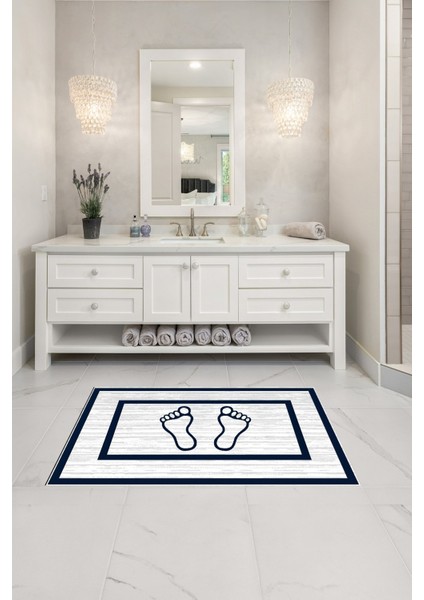 Banyo Ayak Paspası Süngerli Ayak Havlusu Banyo Ayak Havlusu