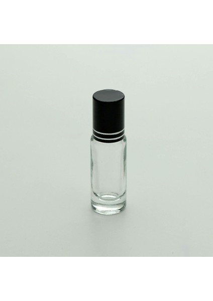 Parfüm Şişesi 4 ml (5 Adet) Roll-On Sarı Kapaklı Boş Şişe