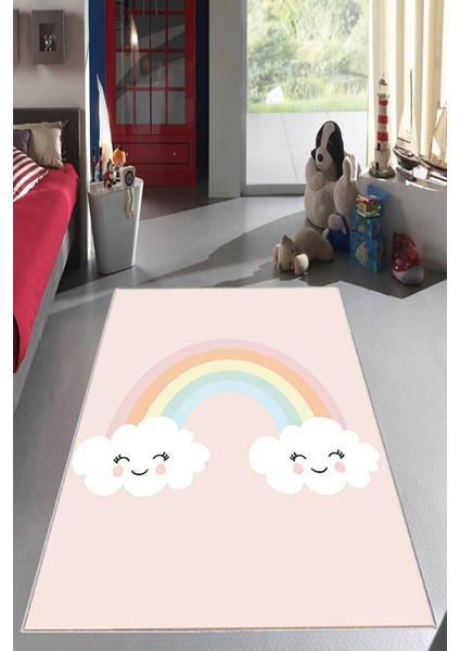 Desenli Renkli Dijital Baskı Yıkanabilir Kaymaz Taban Modern Çocuk Halısı ve Yolluk. fiyatları