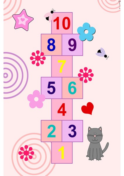 Desenli Renkli Dijital Baskılı Yıkanabilir Kaymaz Taban Modern Mutfak Halısı (Süngersiz) modelleri