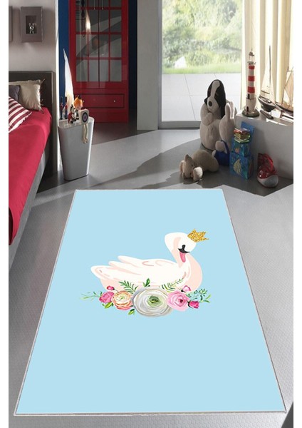 Desenli Renkli Dijital Baskı Yıkanabilir Kaymaz Taban Modern Çocuk Halısı ve Yolluk. fiyatları