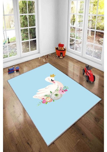 Desenli Renkli Dijital Baskı Yıkanabilir Kaymaz Taban Modern Çocuk Halısı ve Yolluk. modelleri