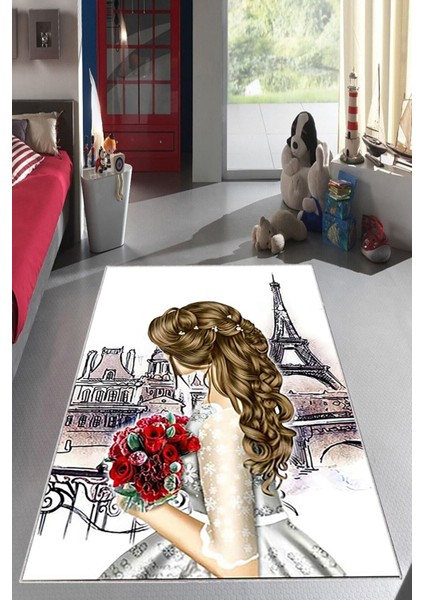 Desenli Renkli Dijital Baskı Yıkanabilir Kaymaz Taban Modern Çocuk Halısı ve Yolluk. fiyatları