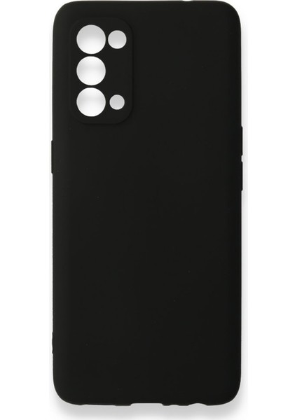 Oppo Reno 5 Pro Uyumlu Suide Arka Koruma Kılıf - Siyah