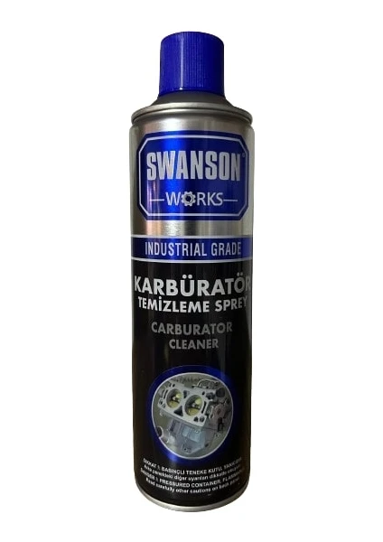 Swanson Works Boğaz Kelebek ve Karbüratör Temizleyici Sprey 500 ml