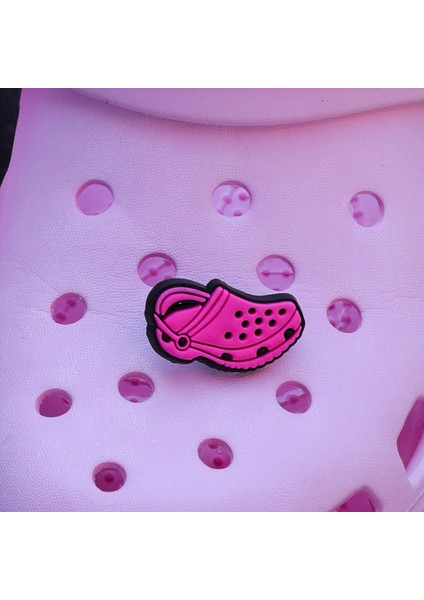 Pembe Crocs Terlik Süsü