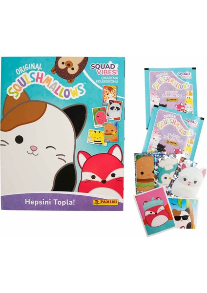 Squishmallows Çıkartma Albümü