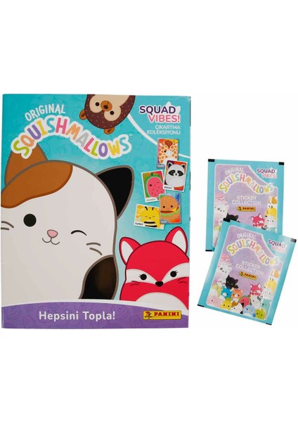 Squishmallows Çıkartma Albümü