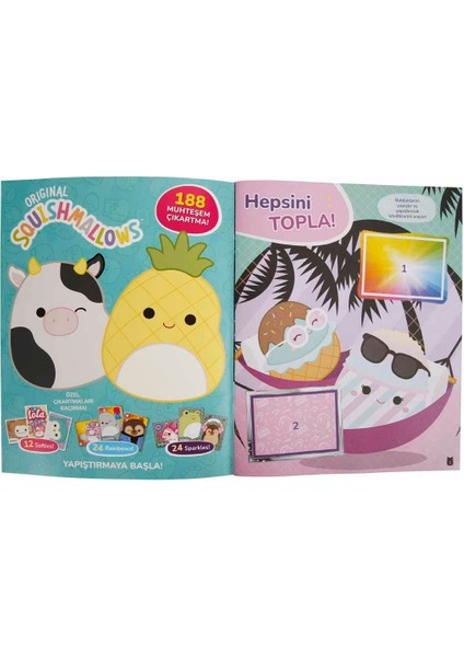 Squishmallows Çıkartma Albümü