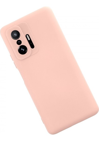 Xiaomi Mi 11T Uyumlu Nano Arka Koruma Kılıf - Pembe