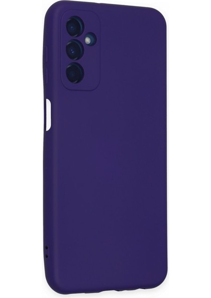 Samsung Galaxy A04S Uyumlu Lansman Seri Arka Koruma Kılıf - Derin Mor