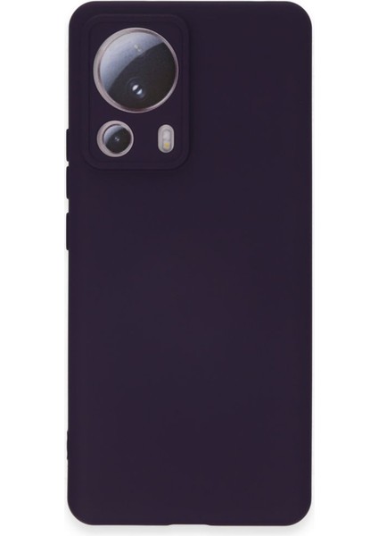 Xiaomi Mi 13 Lite Uyumlu Nano Arka Koruma Kılıf - Mor