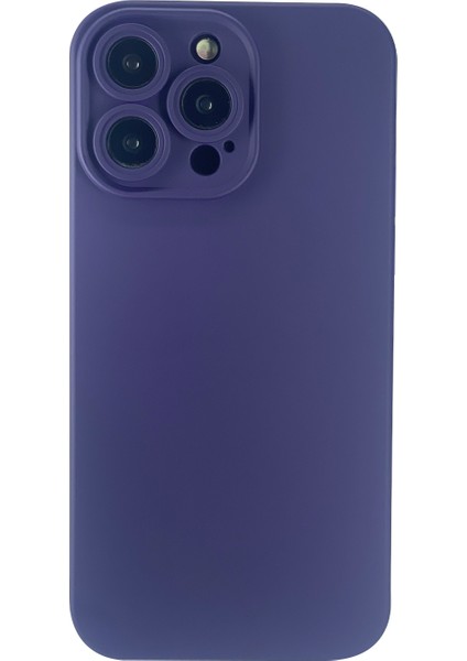 Apple iPhone 14 Pro Max Uyumlu Nano Arka Koruma Kılıf - Derin Mor