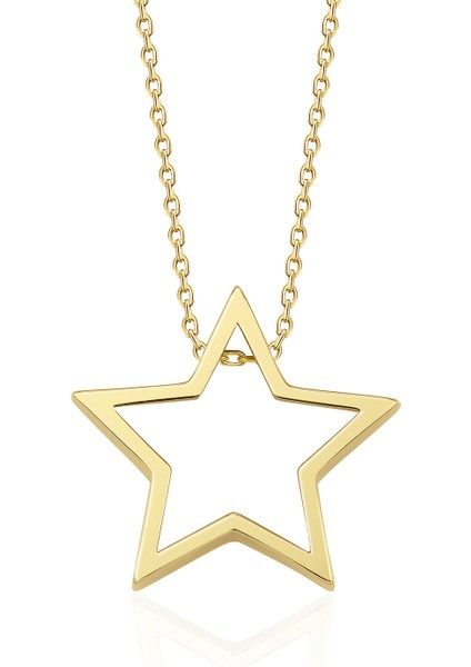 14 Ayar Altın Star Kolye fiyatları