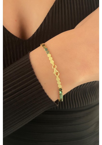 14 Ayar Altın Bal Peteği Bileklik fiyatları