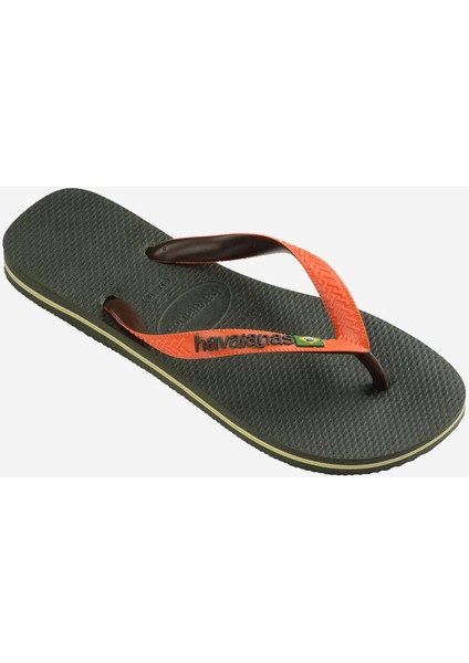 Parmak Arası Terlik Brasil Mix Mix Olive Green/sunset Orange fiyatları