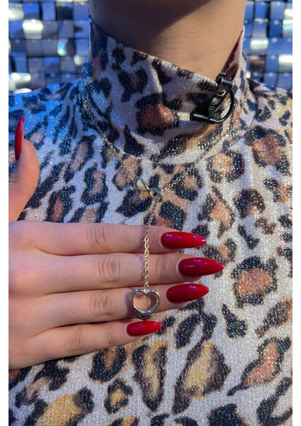 14 Ayar Altın Sonsuz Aşk Kolyesi (Doya Doya Moda 20. Hafta Ödülü) modelleri