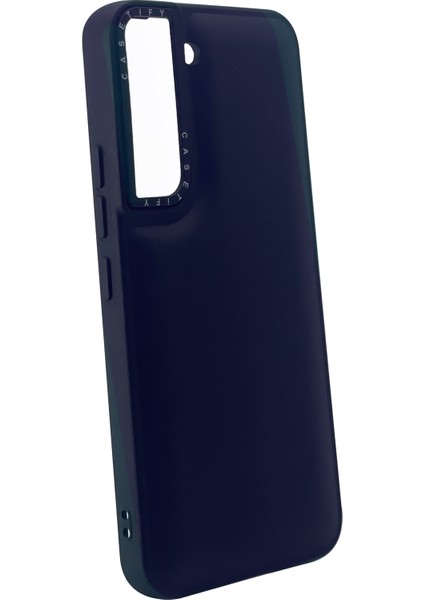 Samsung Galaxy S21 Plus Uyumlu Casetify Buff Seri Arka Koruma Kılıf - Lacivert
