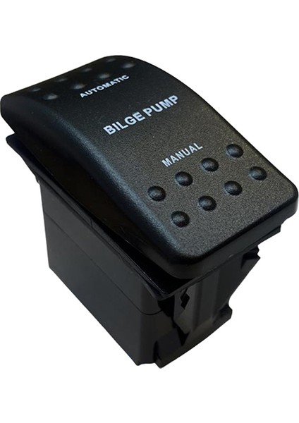 Sintine Pompa Işıksız 3p (On)-Off-On 12-24V Yaylı Marın Swıtch (IC-134M-S10)