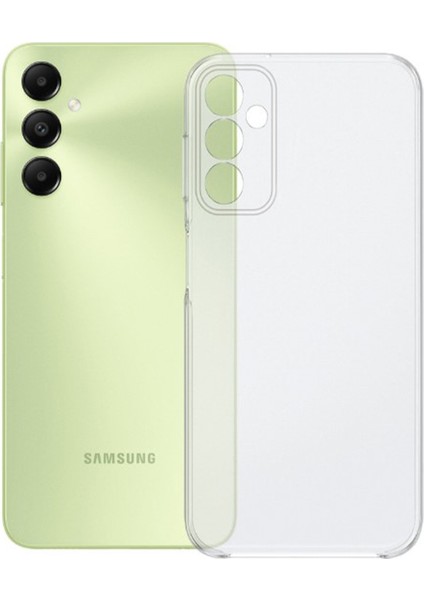 Samsung Galaxy A05S Uyumlu Lüx Seri Kamera Korumalı Arka Koruma Kılıf - Şeffaf