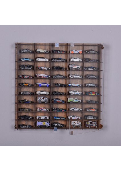 5 cm Pleksi Kapak 1/64 Hotwheels Matchbox Oyuncak Hobi Koleksiyon Model,akrilik Kapaklı Araba Rafı