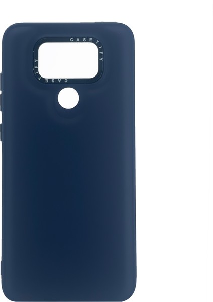 Xiaomi Redmi Note 9 Uyumlu Casetify Buff Seri Arka Koruma Kılıf - Lacivert