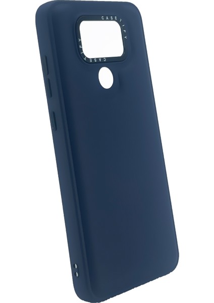 Xiaomi Redmi Note 9 Uyumlu Casetify Buff Seri Arka Koruma Kılıf - Lacivert