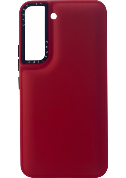 Samsung Galaxy S21 Plus Uyumlu Casetify Buff Seri Arka Koruma Kılıf - Kırmızı