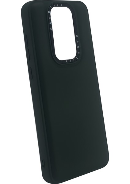 Xiaomi Redmi Note 8 Pro Uyumlu Casetify Buff Seri Arka Koruma Kılıf - Siyah