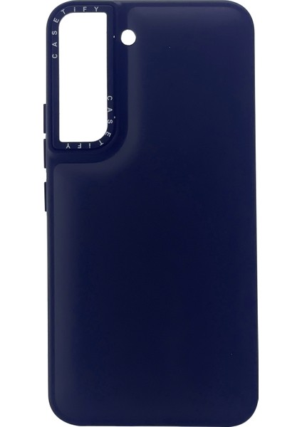 Samsung Galaxy S22 Plus Uyumlu Casetify Buff Seri Arka Koruma Kılıf - Lacivert