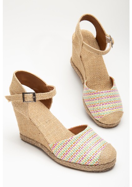 Suins Darrel Kadın Dolgu Taban Sandalet Ayakkabı modelleri