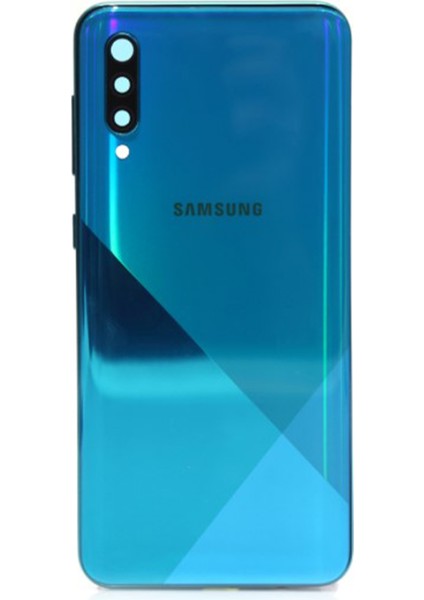 Samsung Galaxy A30S Uyumlu Kamera Camlı Batarya Kapağı