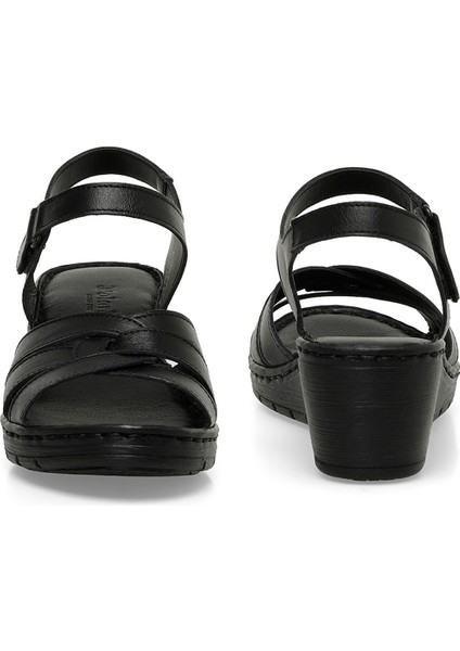 161886.Z4FX Siyah Kadın Comfort Sandalet