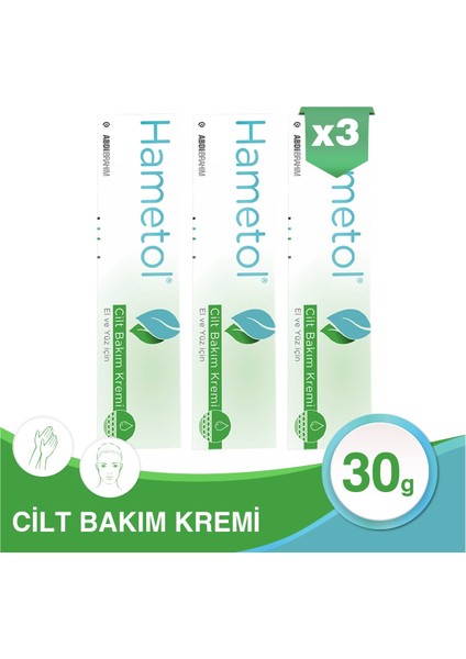 Cilt Bakım Kremi 3'lü Set 30 gr fiyatları