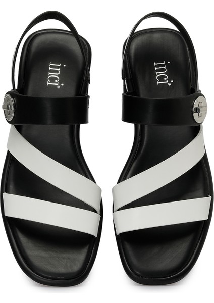 Incı Raın 4fx Siyah Kadın Düz Sandalet fırsatları