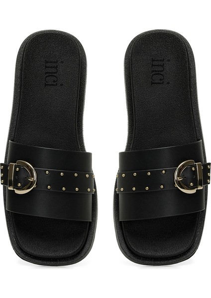 Incı Nathan 4fx Siyah Kadın Terlik fırsatları